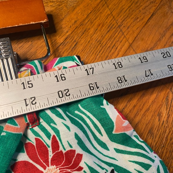 Cynthia Rowley Linen Floral Skirt - size L - Picture 4 of 7